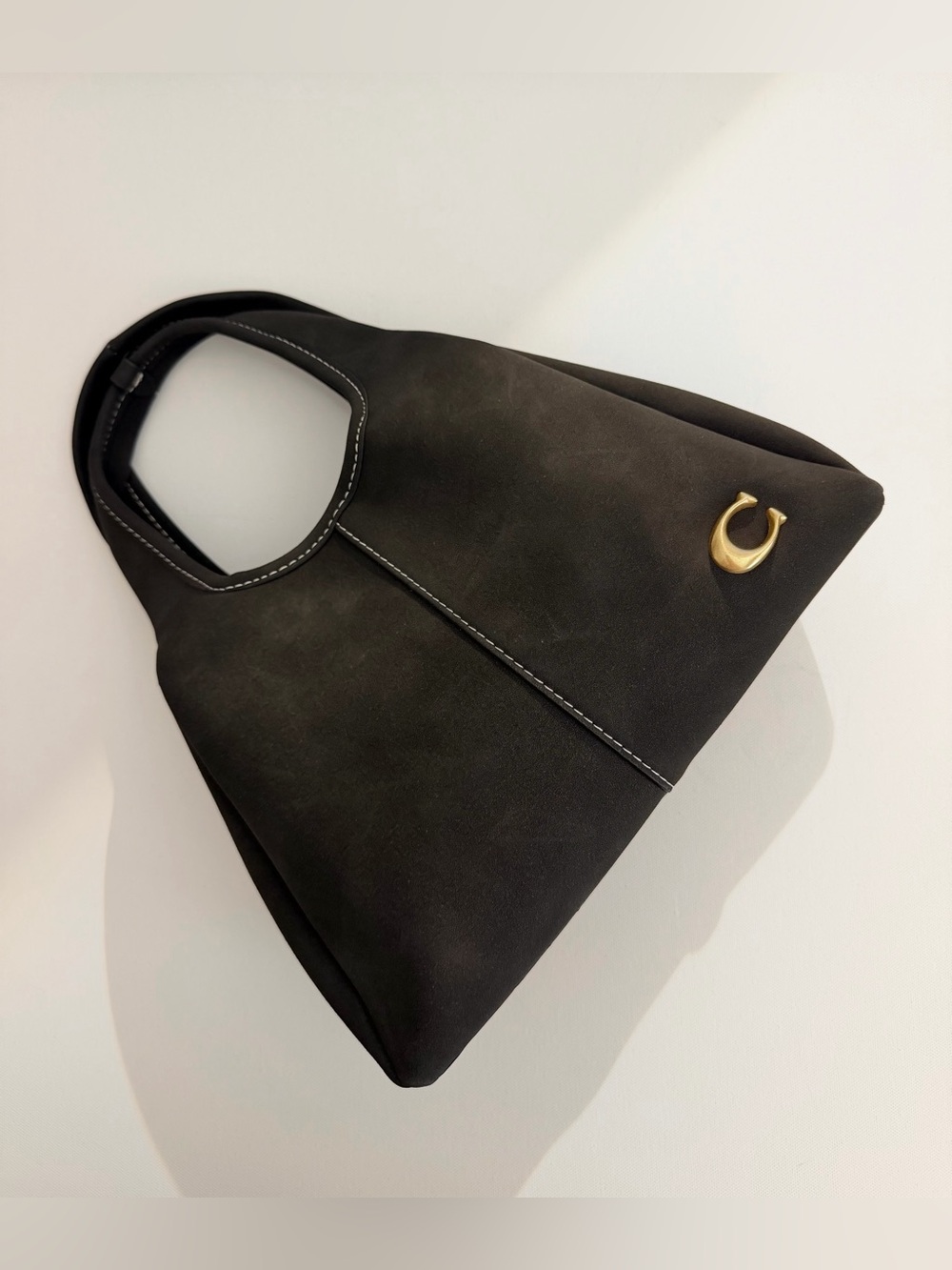Suede Handbag - Picture 6 of 8